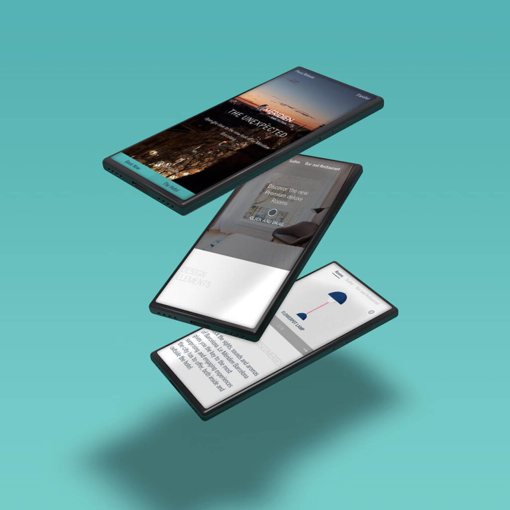 Diseño web contenido y comunicacion para Le Meridien